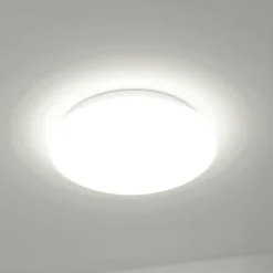 DOTLUX LED-Deckenleuchte LUNA, weiß, Ø 49 cm, 33 W, CCT IP44