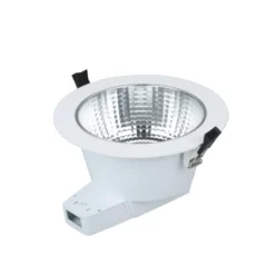 DOTLUX LED-Einbaudownlight CIRCLEugr, 6 W, Ø 11 cm, CCT