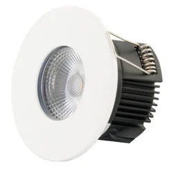DOTLUX MULTIsun LED-Einbauleuchte, rund, mattweiß