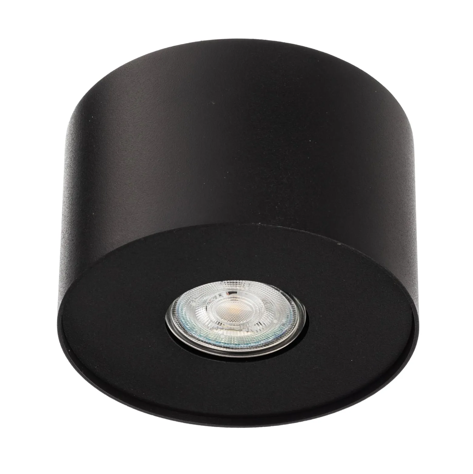 Downlight Point S, schwarz/weiß/schwarz