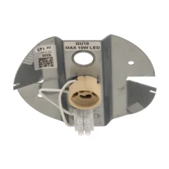 Downlight Point Tone, schwarz, innen silber