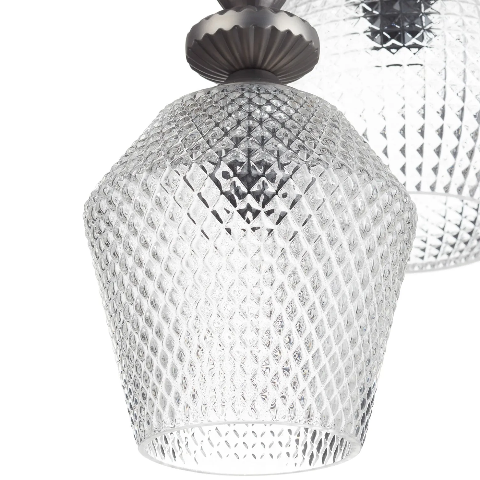 Dreiflammige Glas-Pendellampe Talisa
