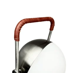 Dyberg Larsen LED-Akkutischleuchte Mova, bordeaux, IP44