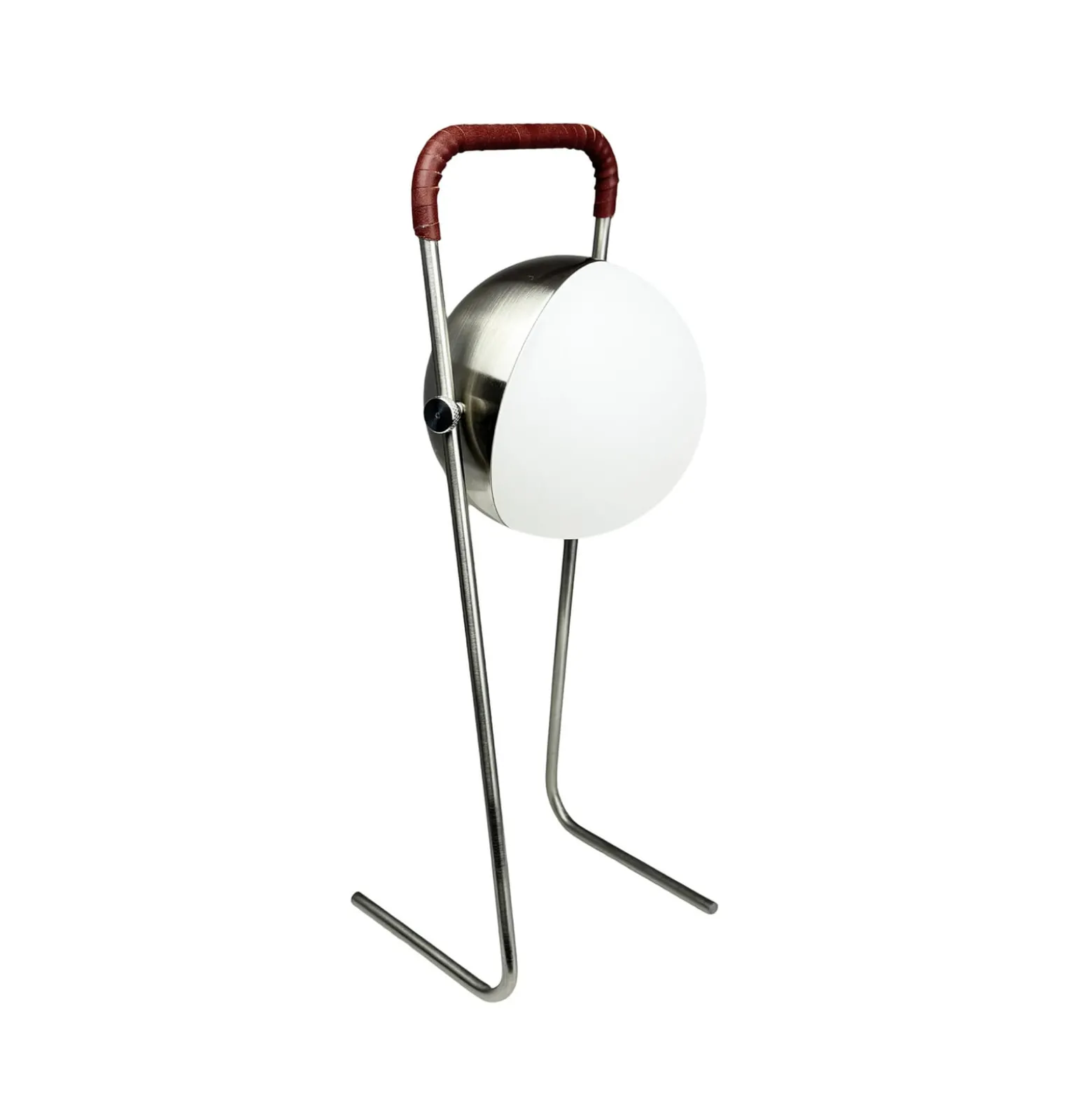 Dyberg Larsen LED-Akkutischleuchte Mova, bordeaux, IP44