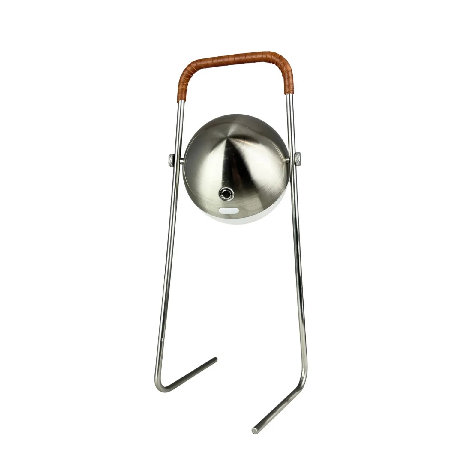 Dyberg Larsen LED-Akkutischleuchte Mova, braun, IP44
