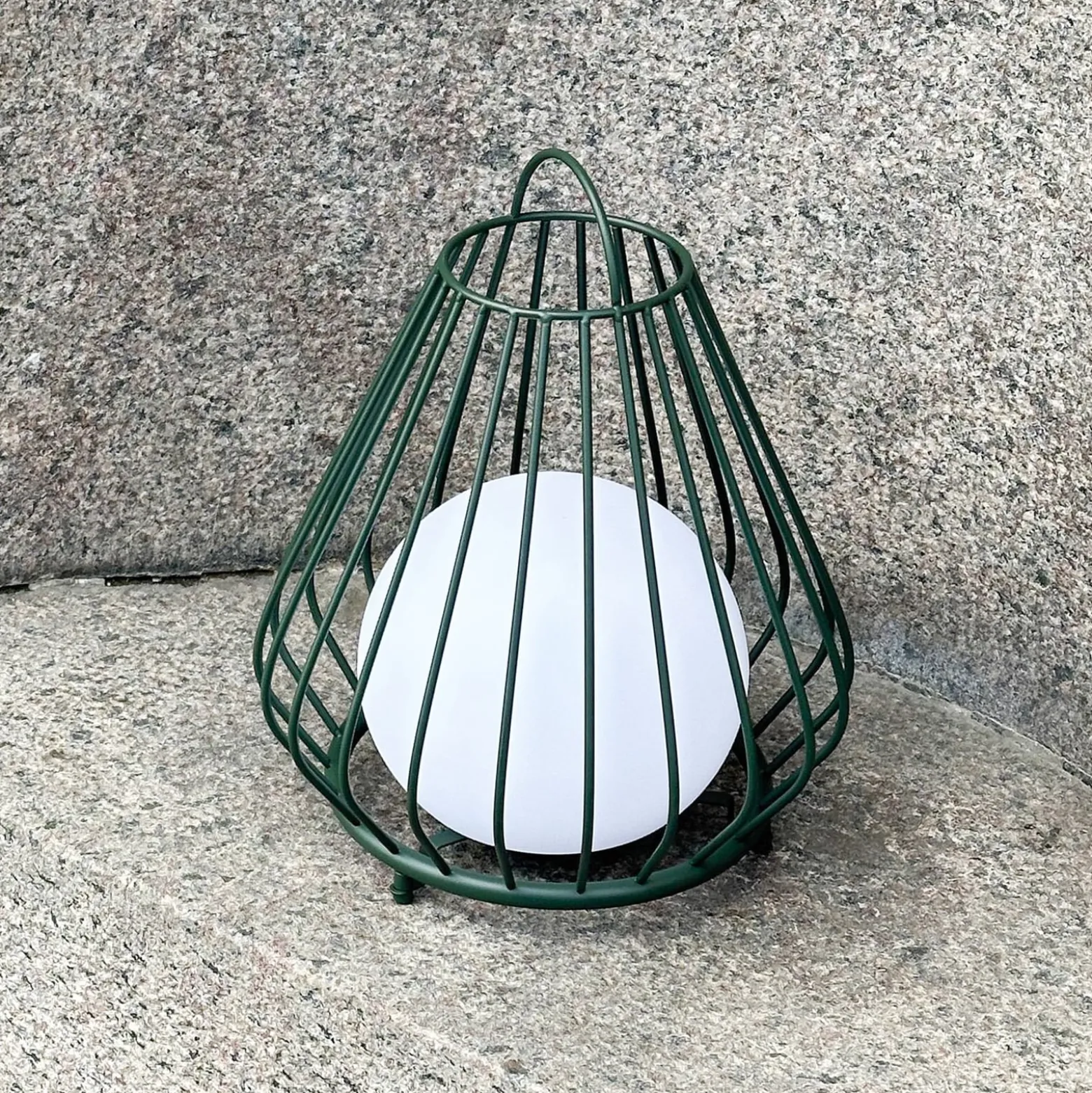 Dyberg Larsen LED-Akku-Tischlampe Evesham, Höhe 38 cm