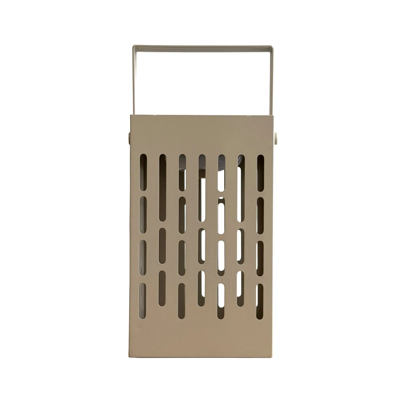 Dyberg Larsen LED-Solar-Laterne Luma, beige, 20 cm, IP44