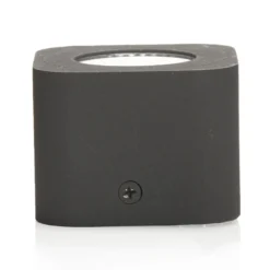 Eckiges LED-Downlight Palmi in Anthrazit