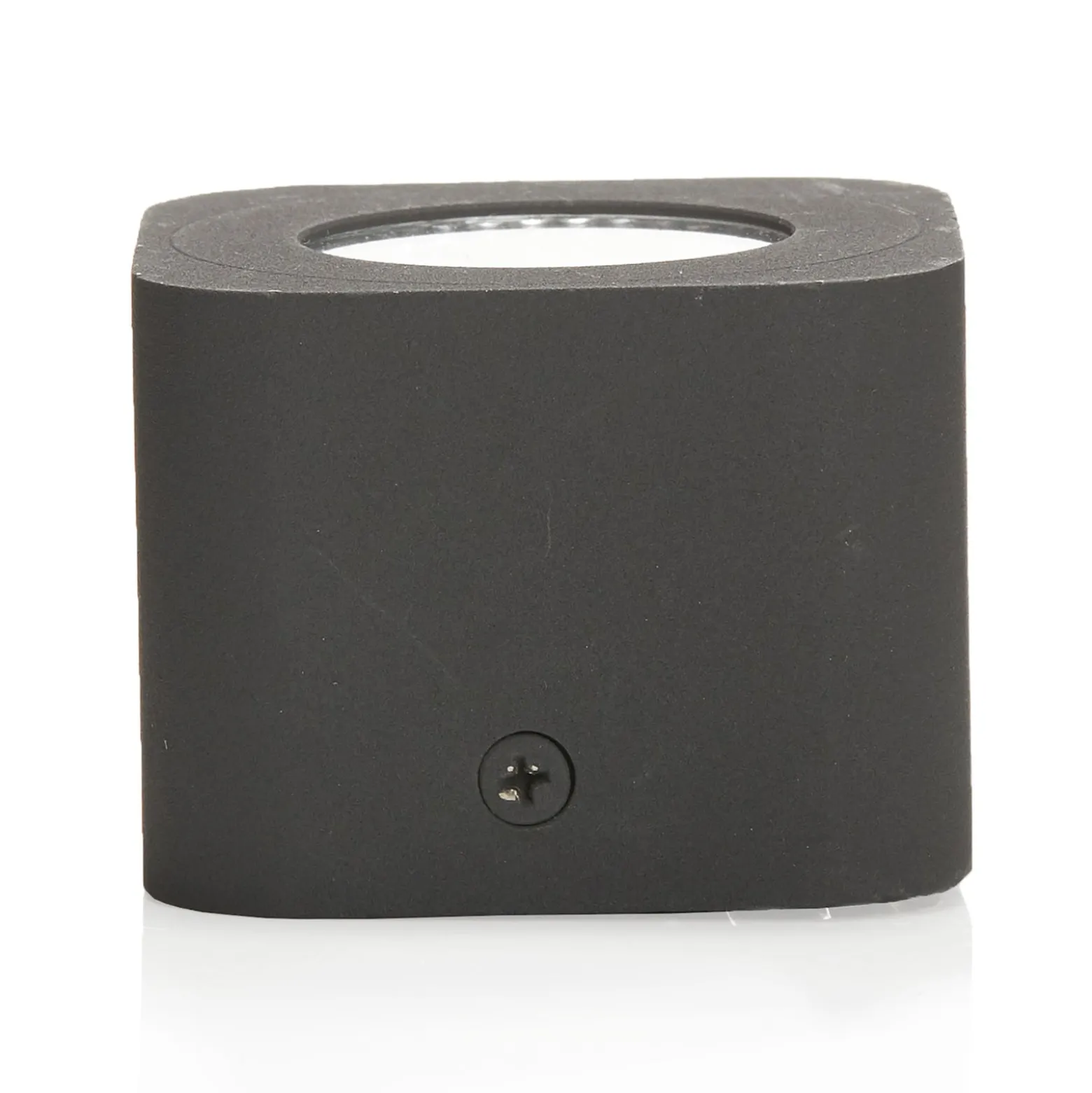 Eckiges LED-Downlight Palmi in Anthrazit