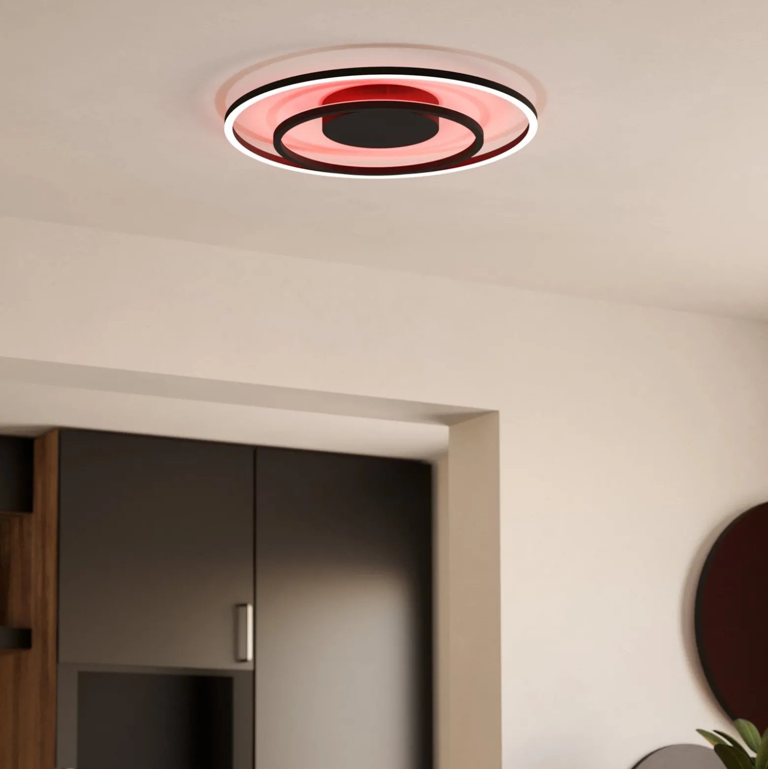 EGLO connect Calagrano-Z LED-Deckenleuchte, Ø45cm
