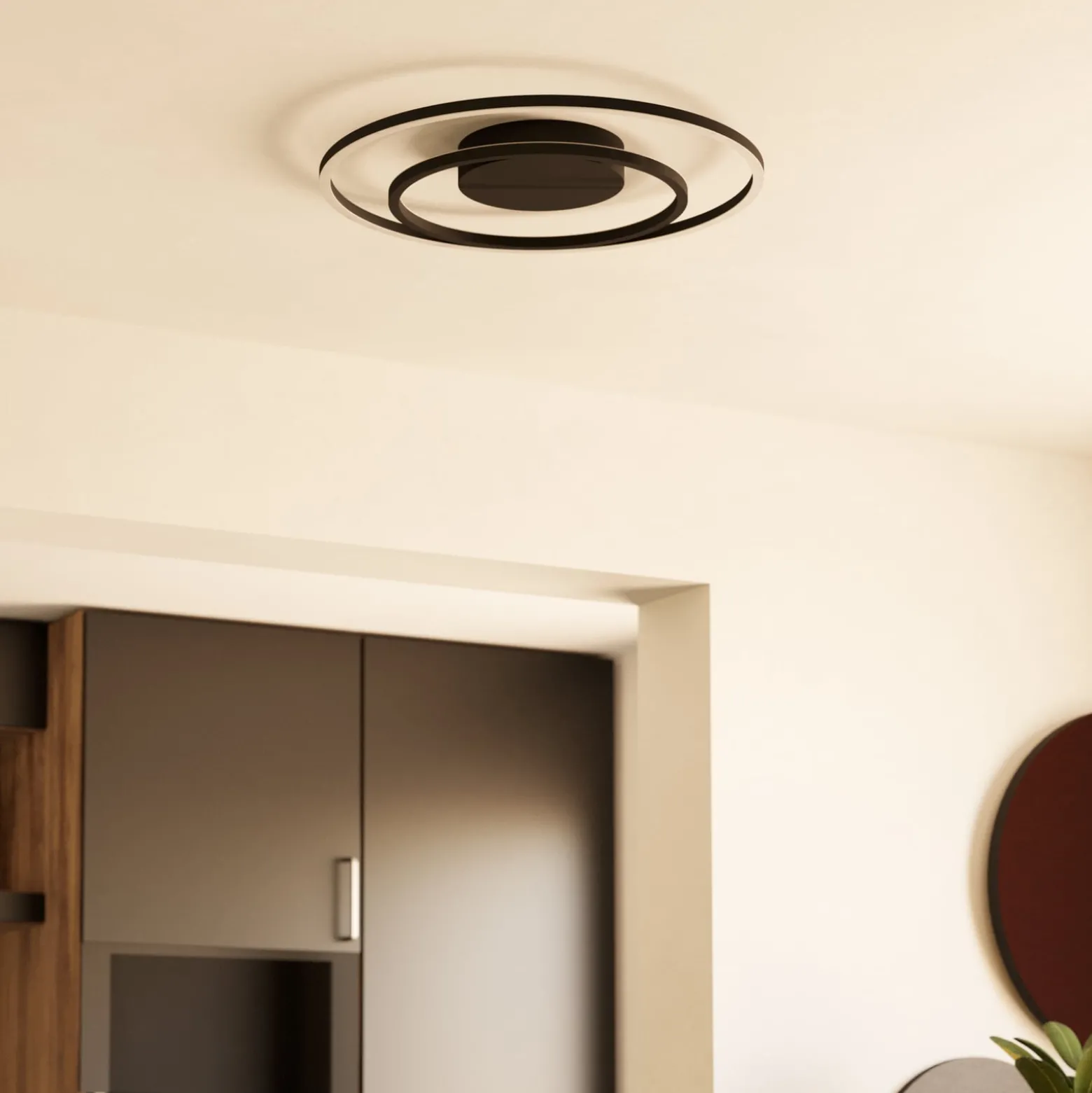EGLO connect Calagrano-Z LED-Deckenleuchte, Ø45cm
