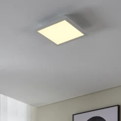 EGLO connect CCT Deckenlampe 30x30cm weiß