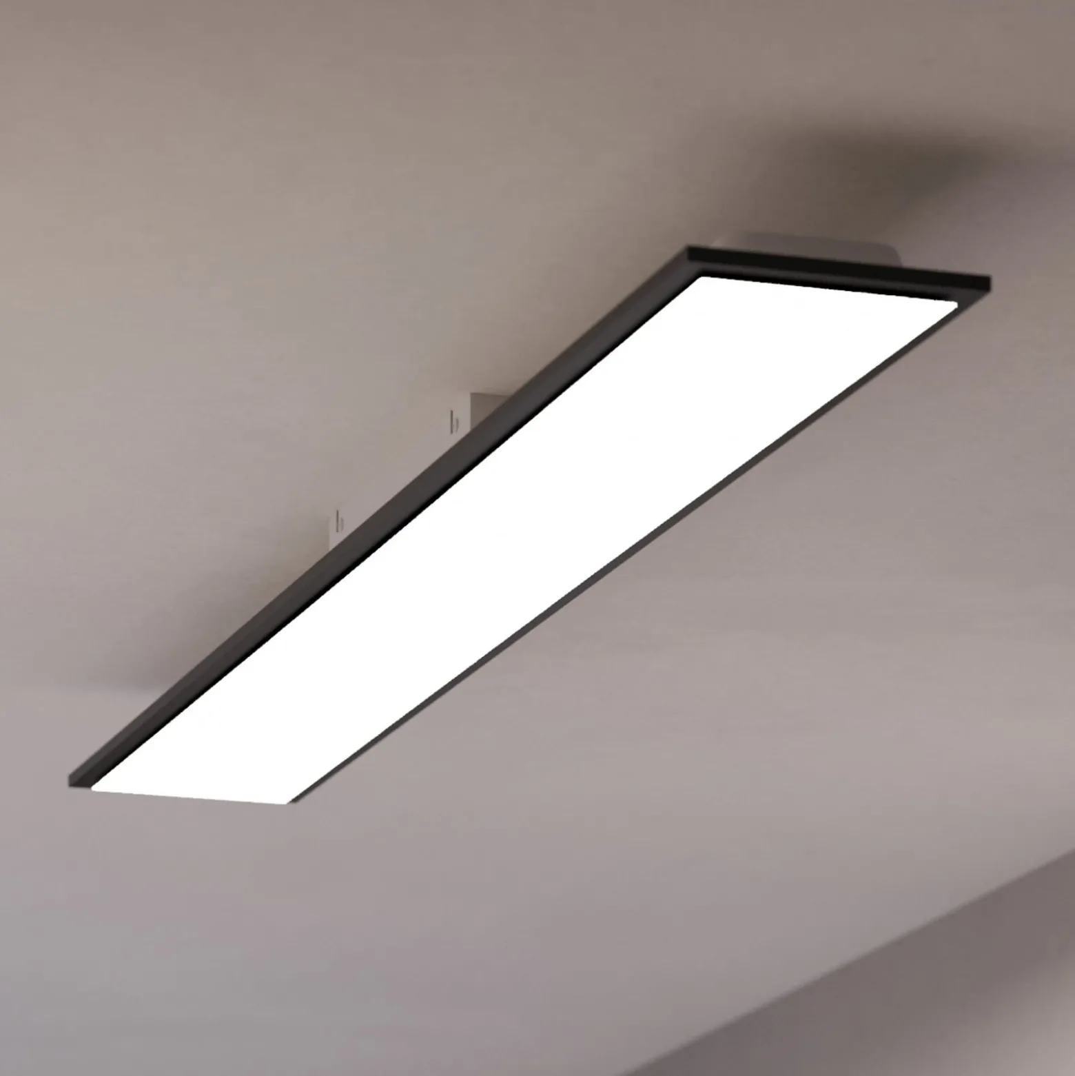EGLO connect LED-Deckenleuchte Moradillo-Z, schwarz, 14 cm