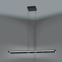 EGLO connect LED-Hängeleuchte Savilanas-Z, 116 cm, schwarz