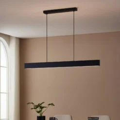 EGLO connect LED-Hängeleuchte Andreas-Z, schwarz, Stahl