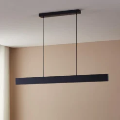 EGLO connect LED-Hängeleuchte Andreas-Z, schwarz, Stahl