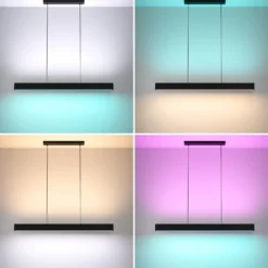 EGLO connect LED-Hängeleuchte Andreas-Z, schwarz, Stahl