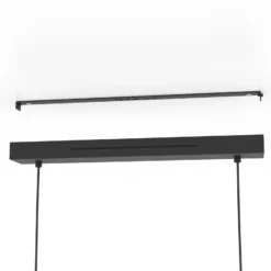 EGLO connect LED-Hängeleuchte Andreas-Z, schwarz, Stahl