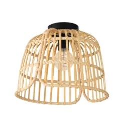 EGLO Glyneath Deckenleuchte aus Rattan