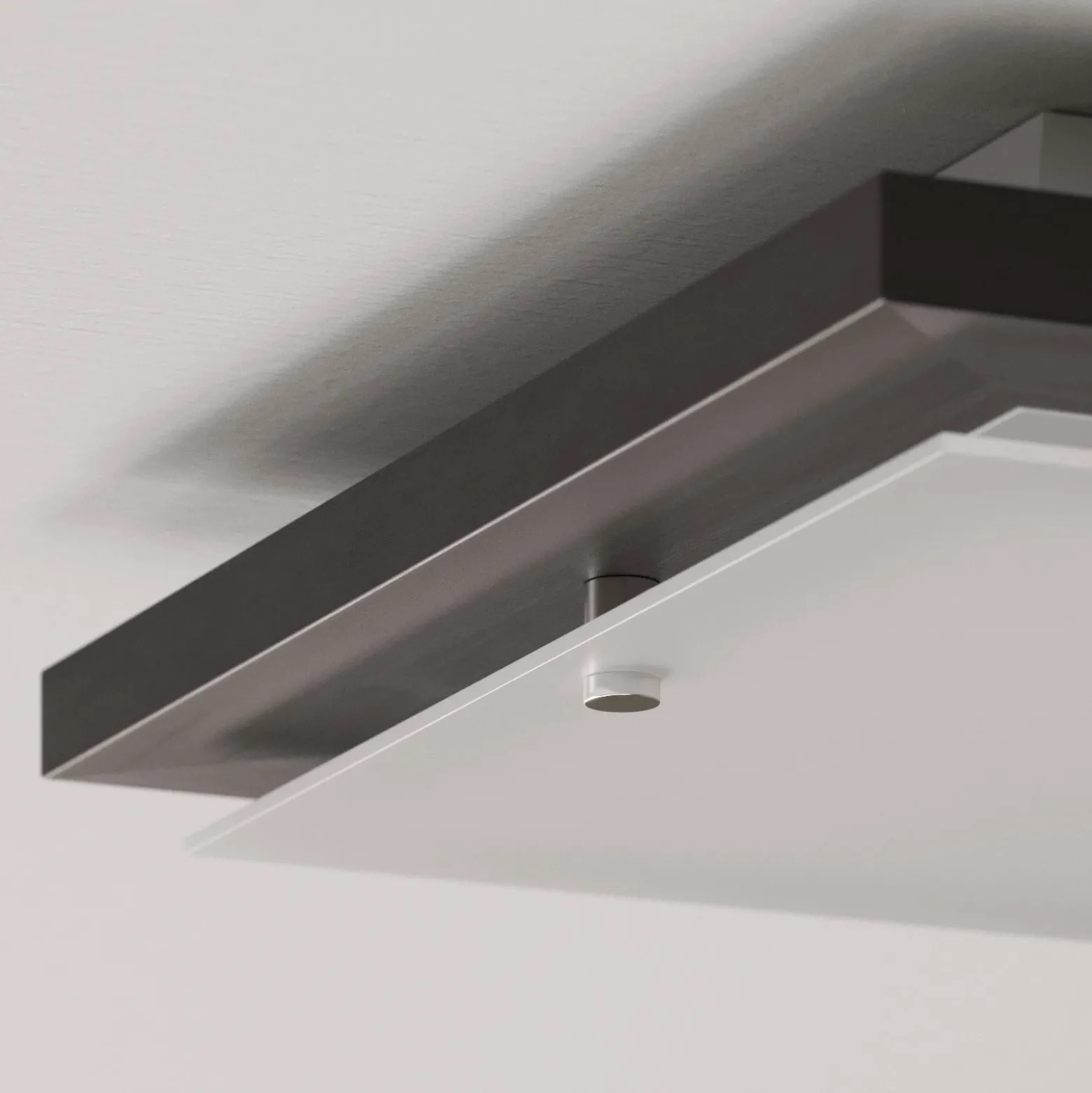 Envostar Kerio Deckenlampe, 35x35 cm, wenge
