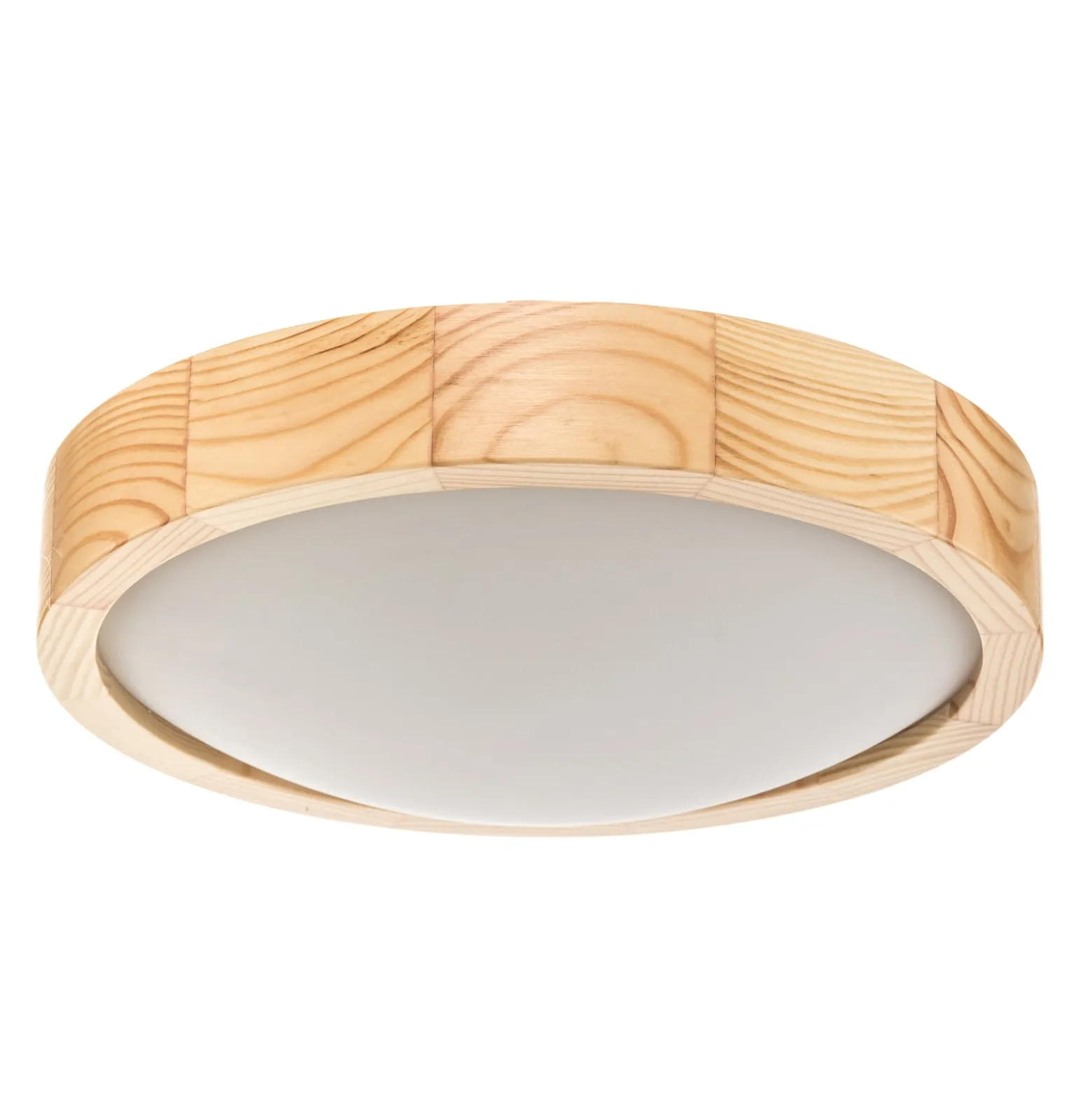 Envostar Zeus Deckenlampe aus Holz, kiefer, Ø27cm