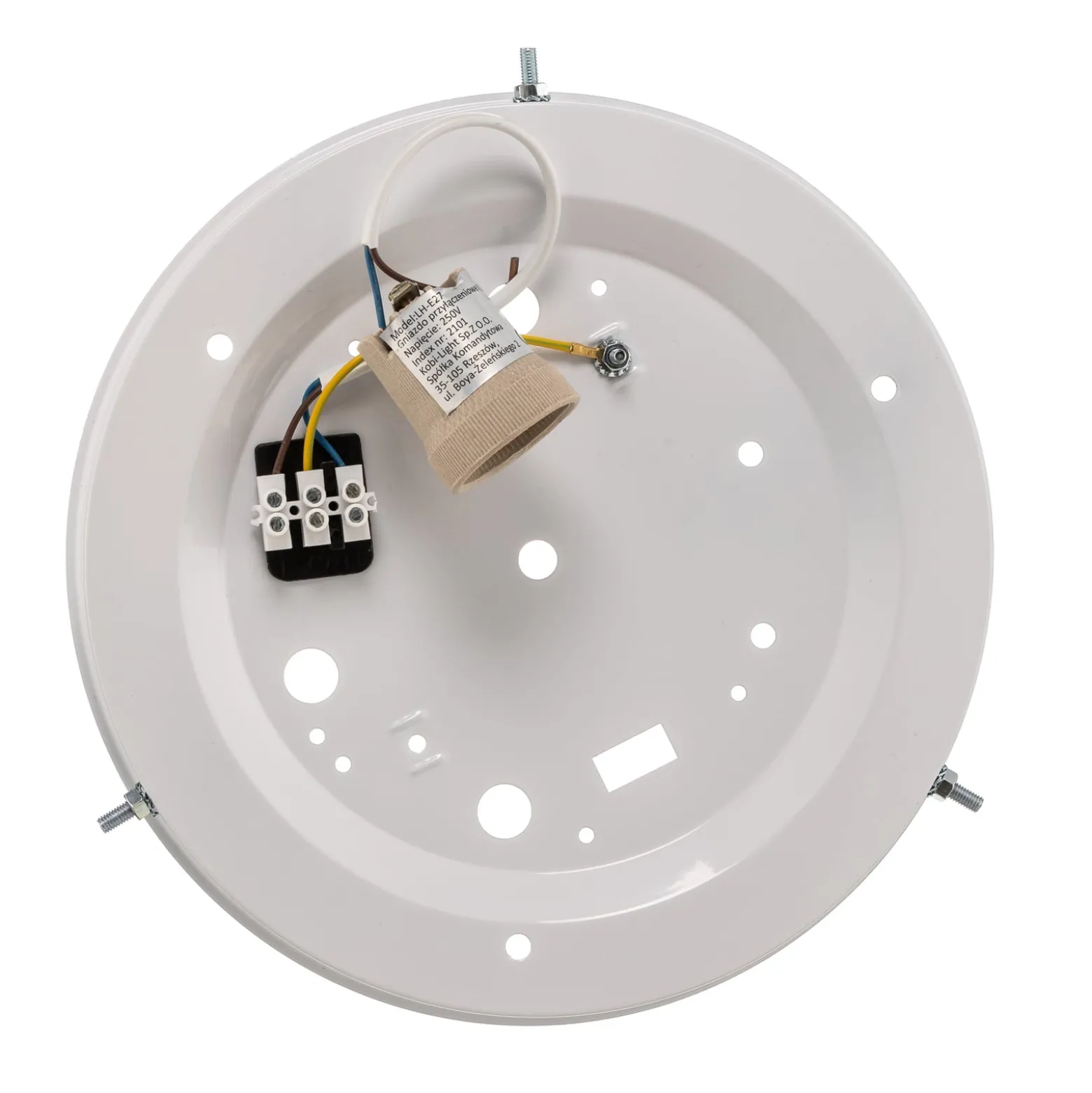 Envostar Zeus Deckenlampe aus Holz, kiefer, Ø27cm