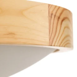 Envostar Zeus Deckenlampe aus Holz, kiefer, Ø 37cm