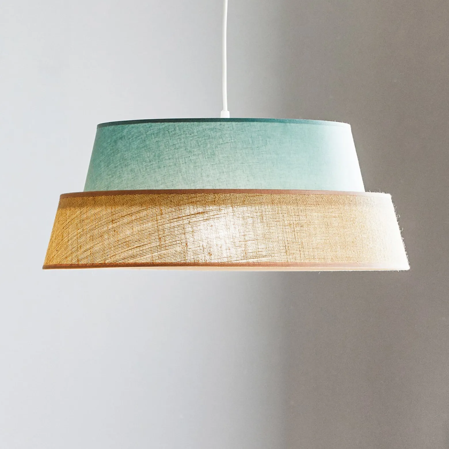 Euluna Galaxy Soft Nature Hängeleuchte grau/braun