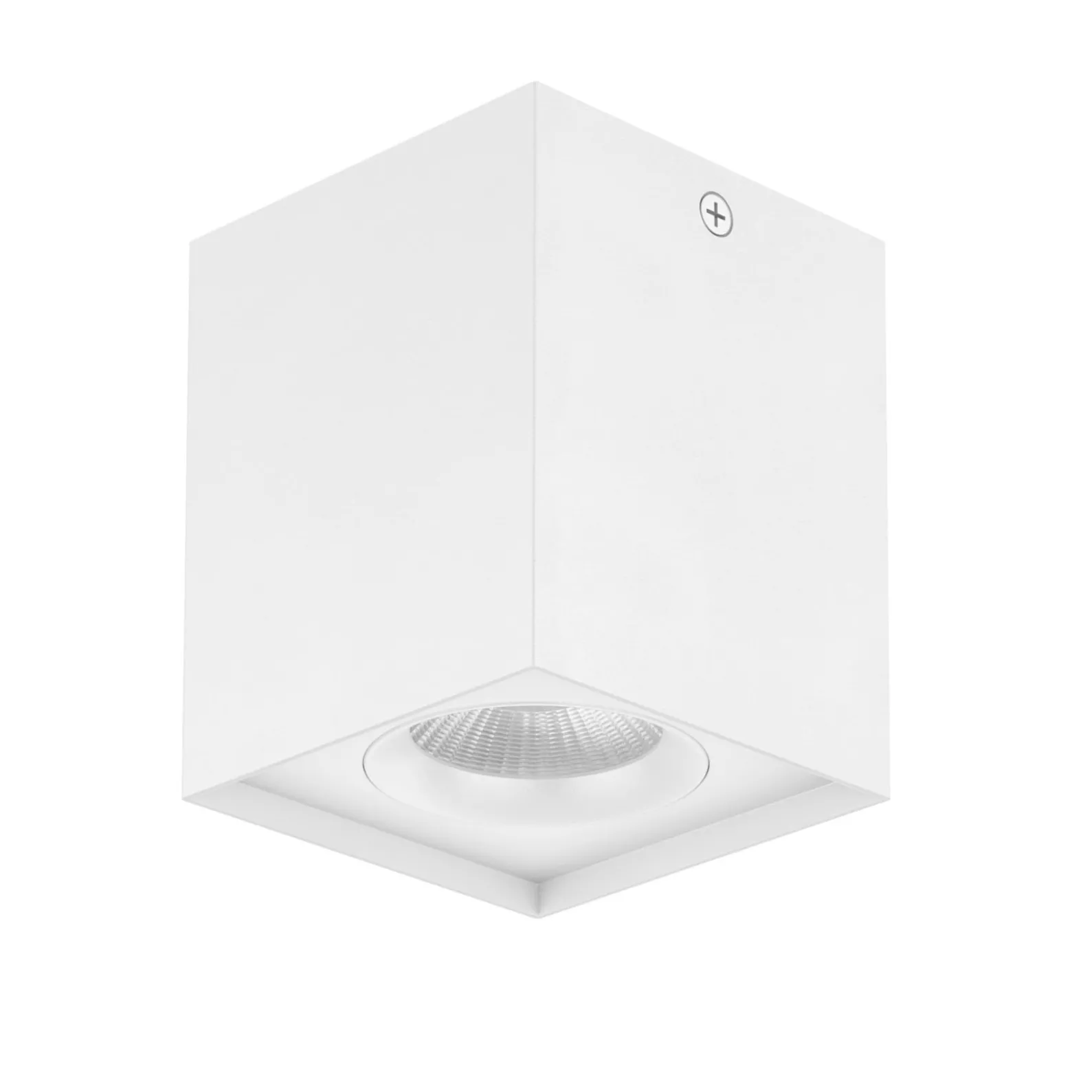 EVN Kardanus LED-Deckenleuchte, 9x9cm, weiß