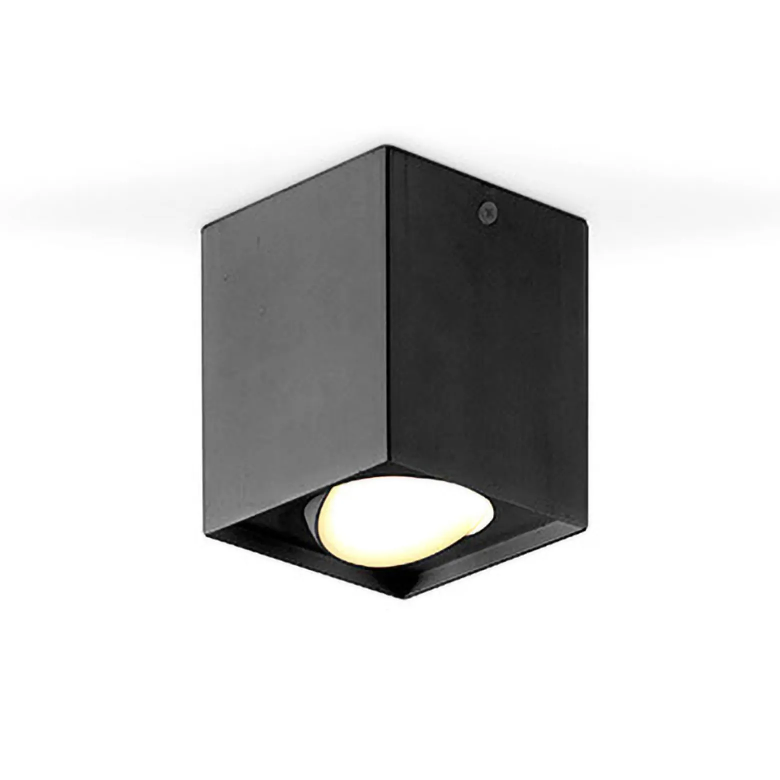 EVN Kardanus LED-Deckenleuchte, 9x9cm, schwarz