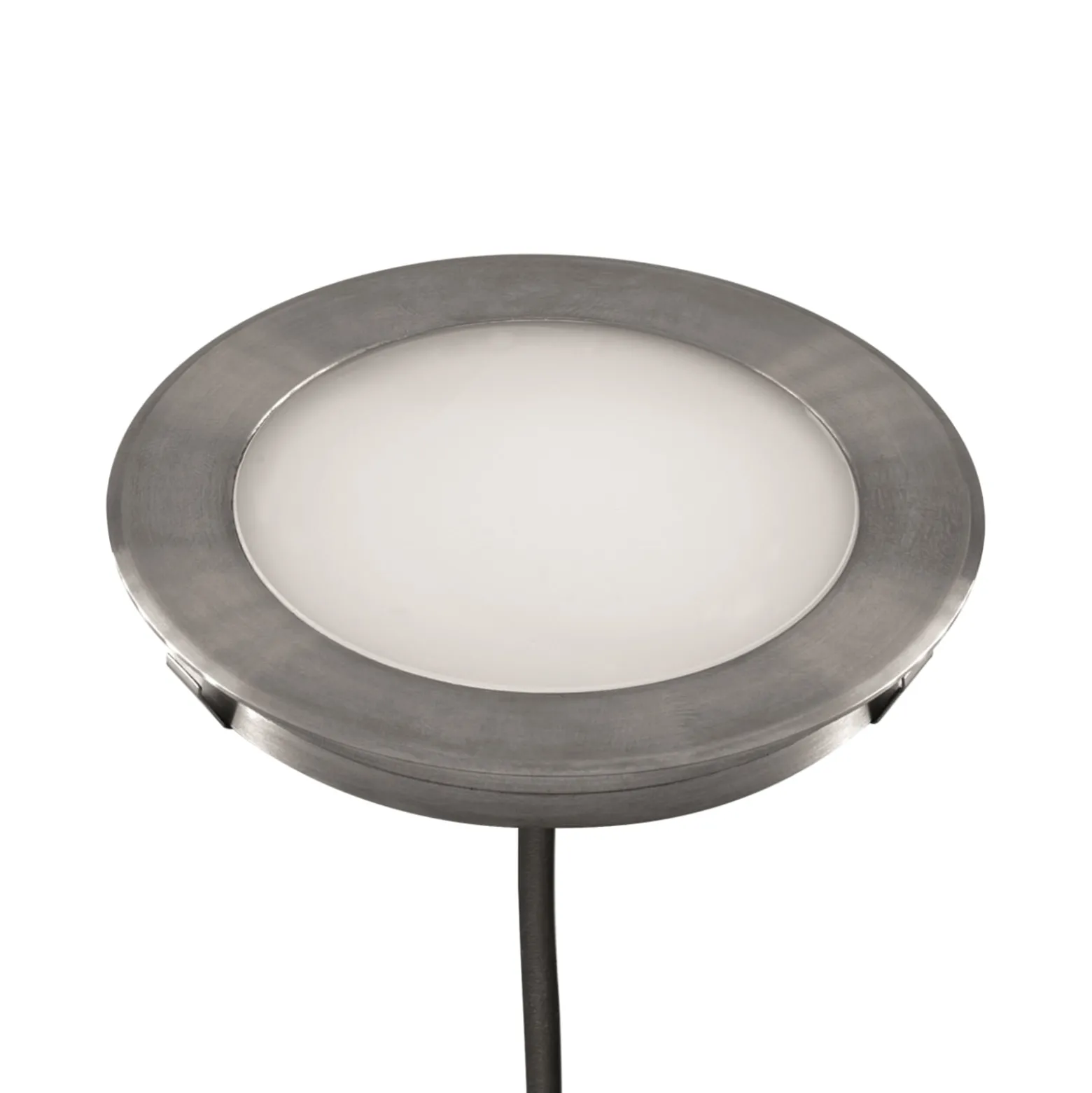 EVN L67101502 Bodeneinbauleuchte, Ø 8,5 cm, 3.000K