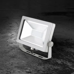 EVN LFA Außenstrahler silber Stecker 3.000K 30W