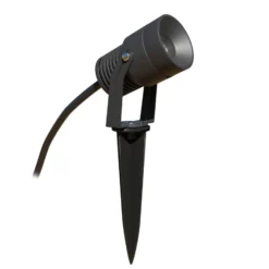 EVN Merlo LED-Gartenspot mit Erdspieß, 3.000K, 10W
