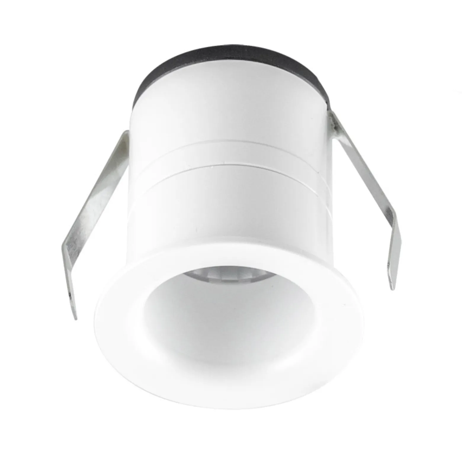 EVN Noblendo LED-Deckeneinbauleuchte weiß Ø 4,5 cm