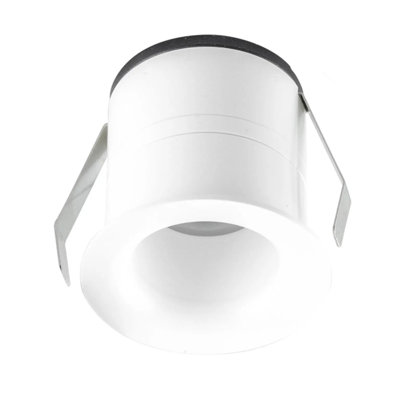 EVN Noblendo LED-Deckeneinbauleuchte weiß Ø 5,5 cm