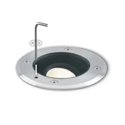 EVN Pentola Einbaulampe edelstahl Ø13,5cm 3.000K