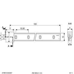 EVN STR6724 LED-Strip IP67 5m 24W 2.700K