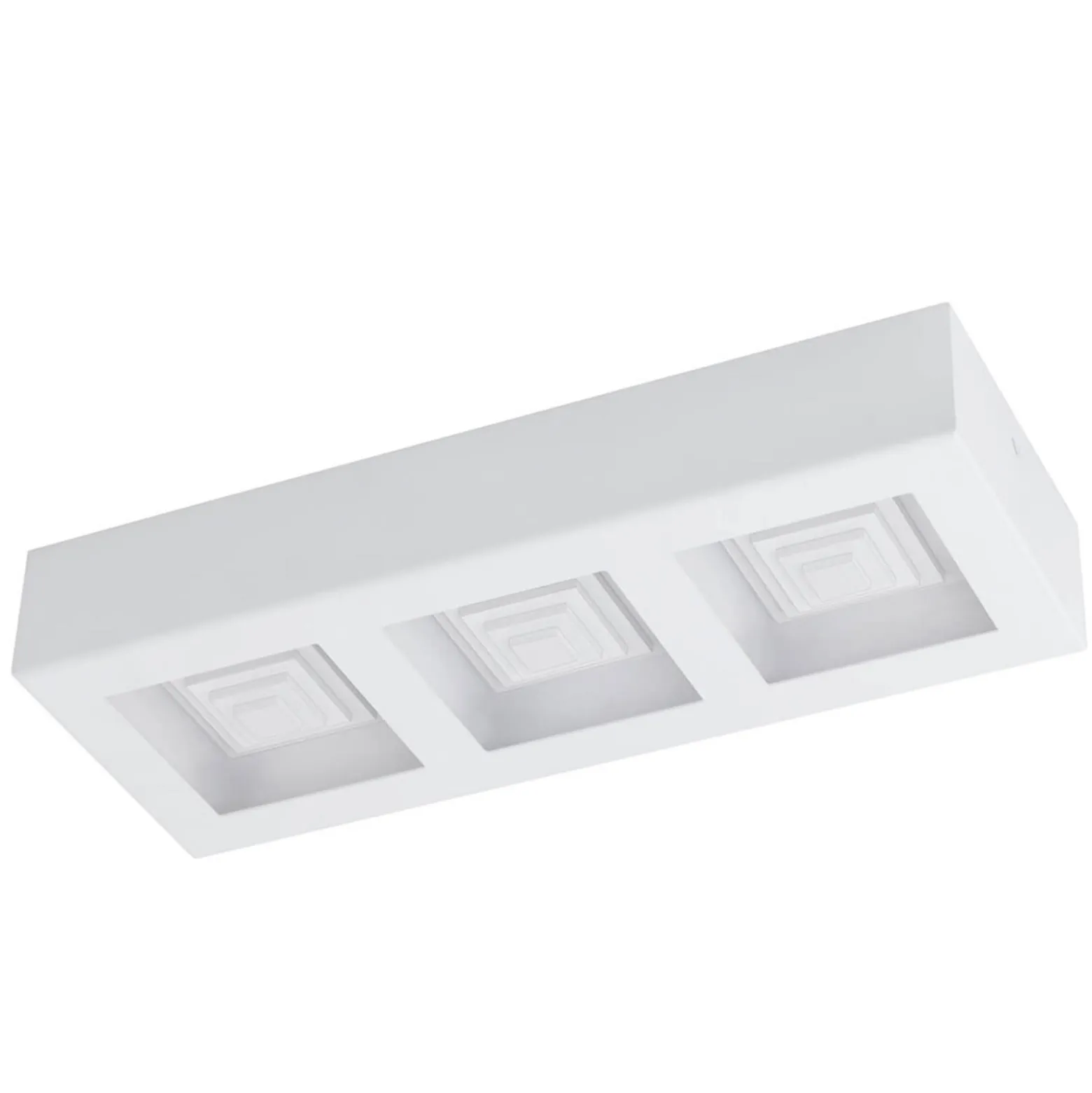 Ferreros - dreiflammige LED-Deckenlampe in Weiß