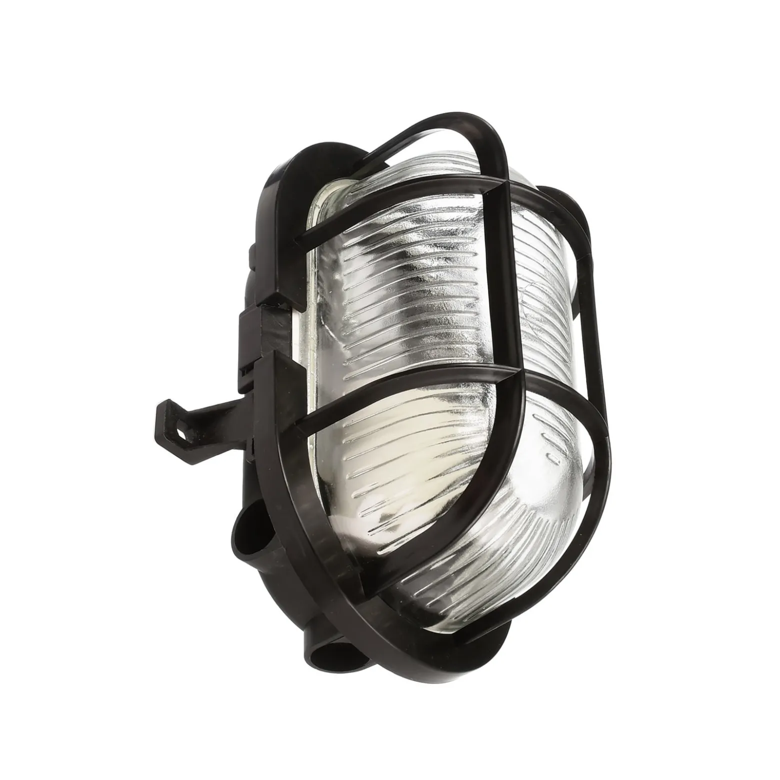 Feuchtraumlampe Sotano Retro, schwarz, 19 x 12 cm, IP44