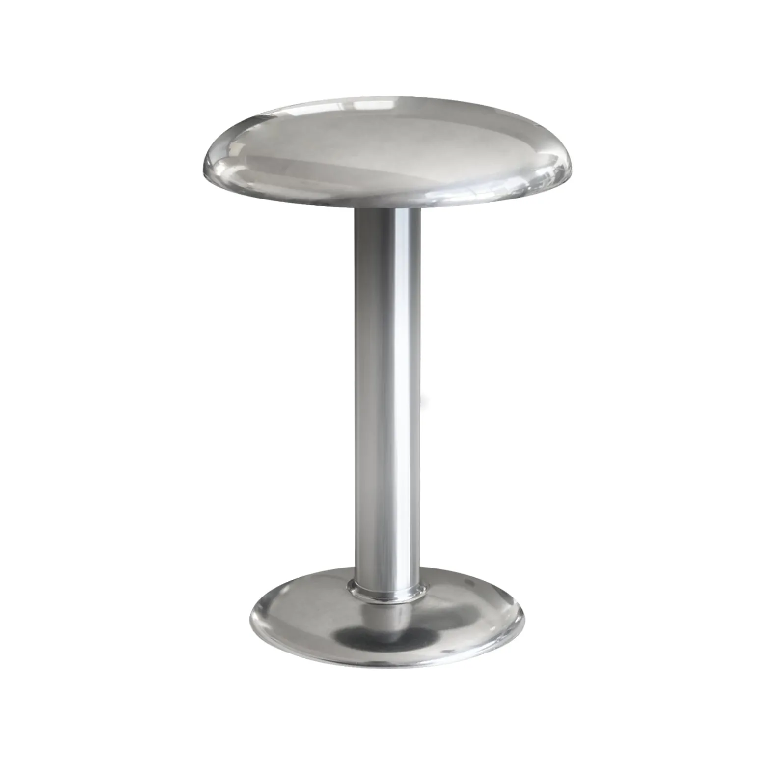 FLOS Gustave LED-Tischleuchte, Akku 927 silber