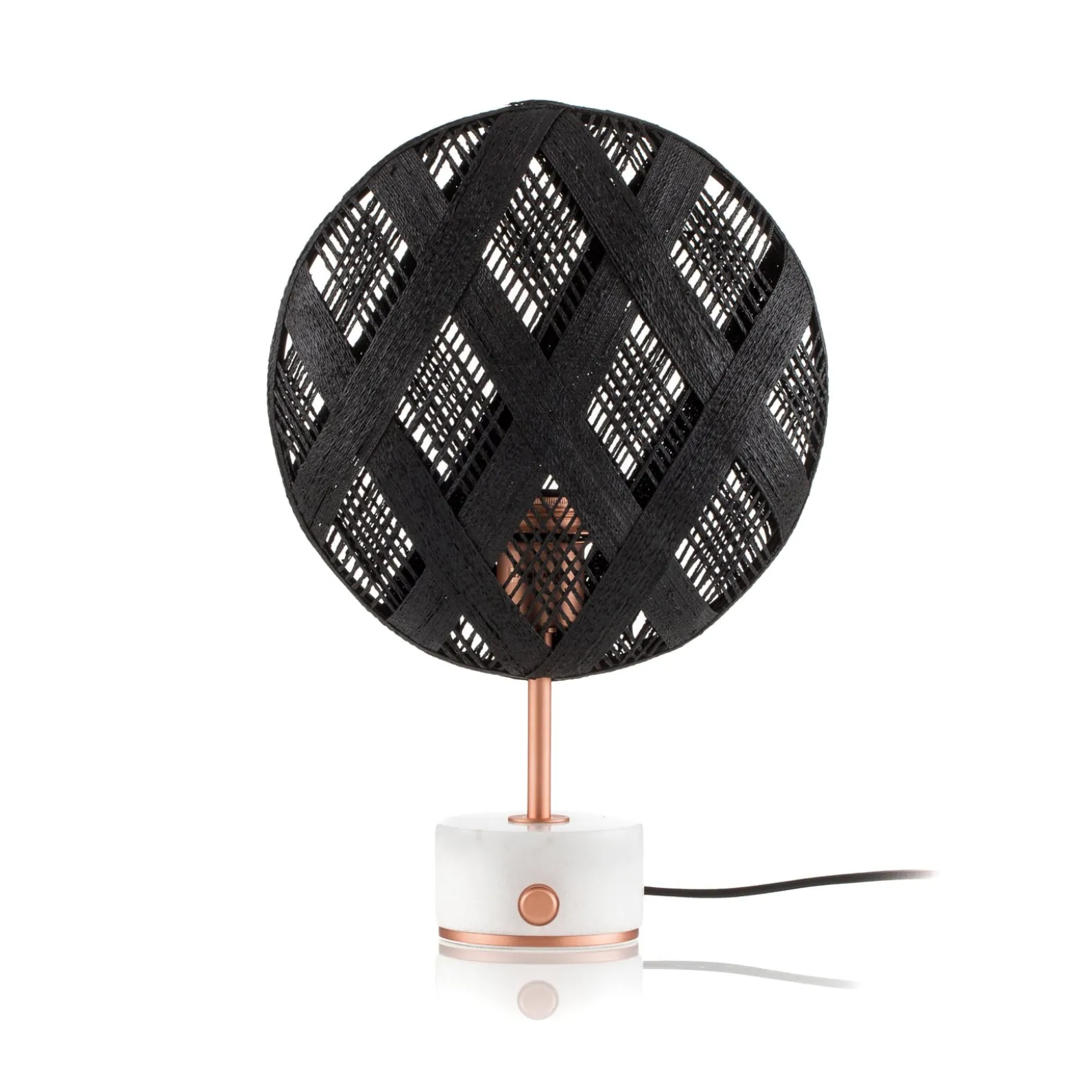 Forestier Chanpen S Diamant Tisch kupfer/schwarz