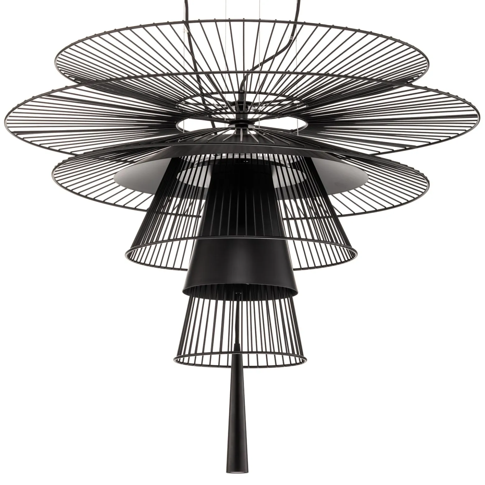 Forestier Gravity 1 Hängeleuchte Ø86cm schwarz