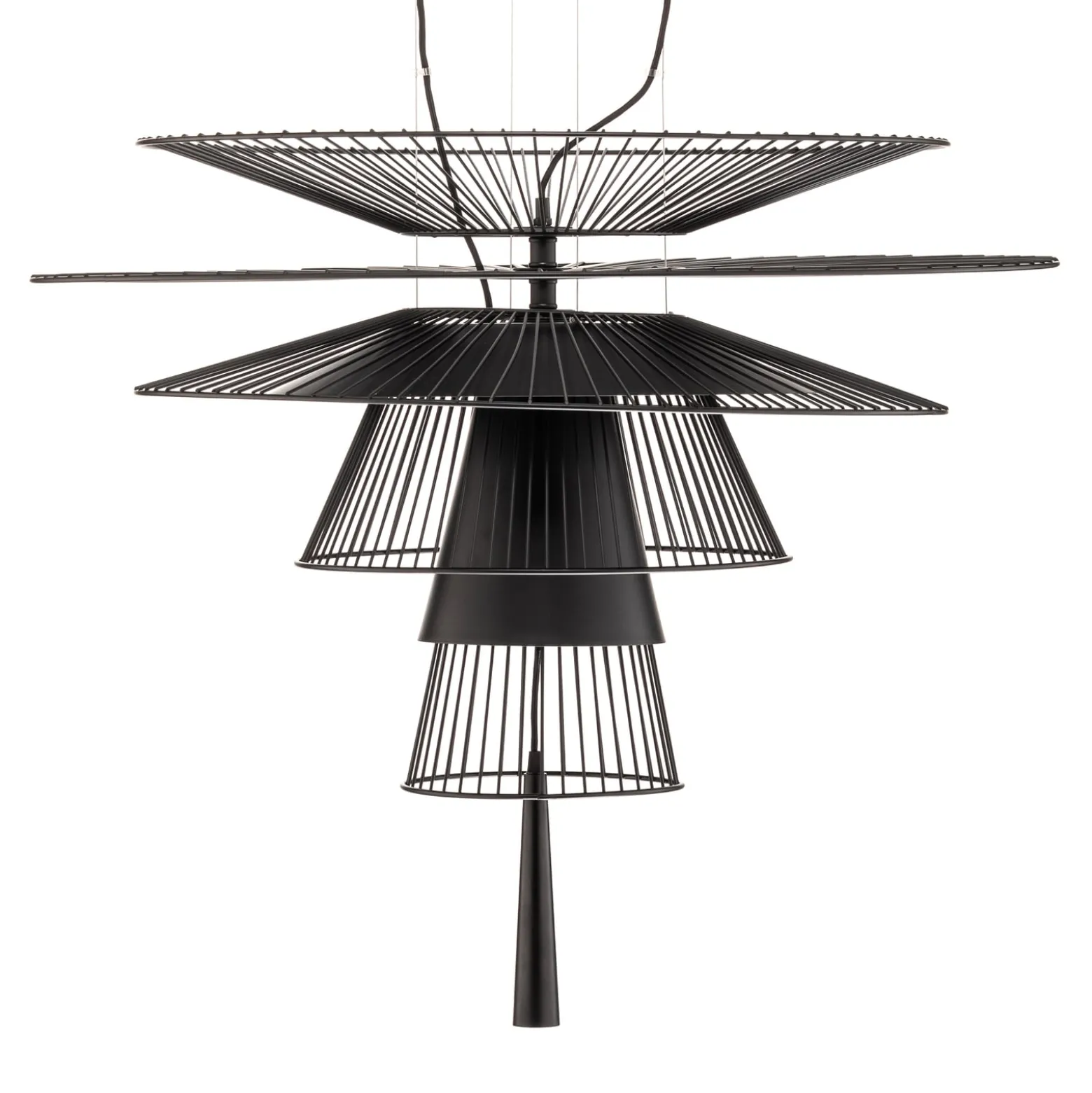 Forestier Gravity 1 Hängeleuchte Ø86cm schwarz