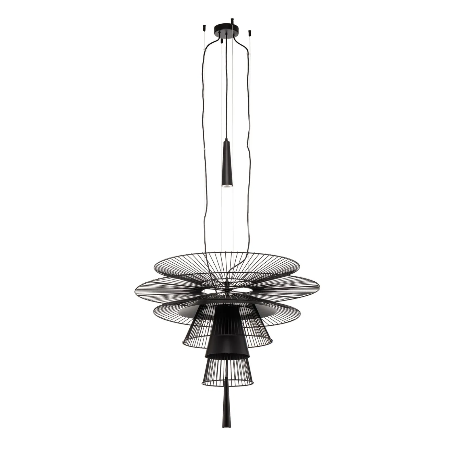 Forestier Gravity 1 Hängeleuchte Ø86cm schwarz