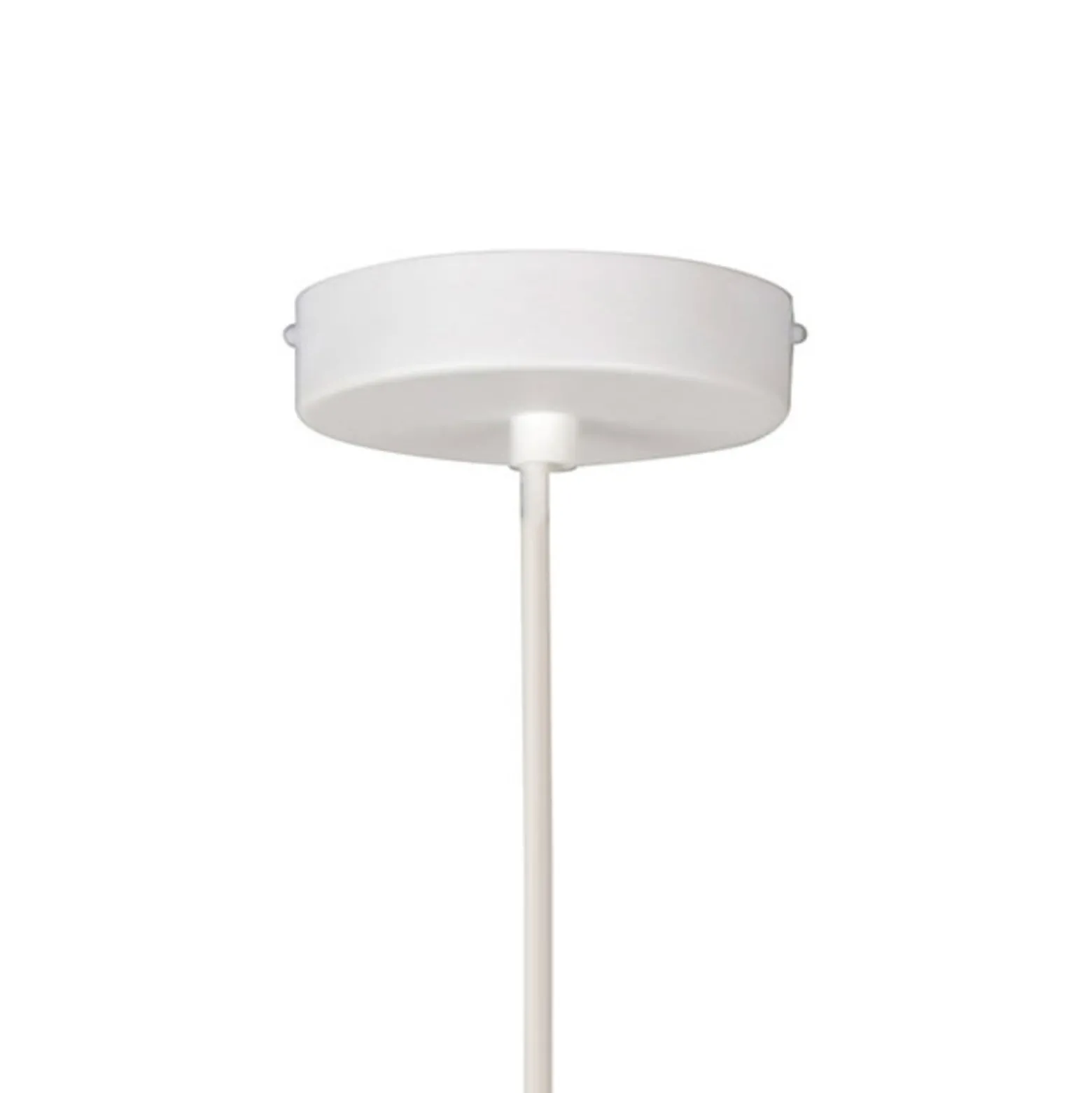 Forestier Pendellampe Bamboo XL, Ø 60 cm, weiß