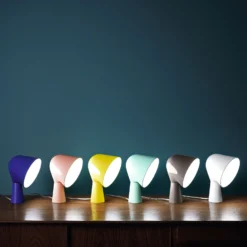 Foscarini Binic Designer-Tischleuchte, blau
