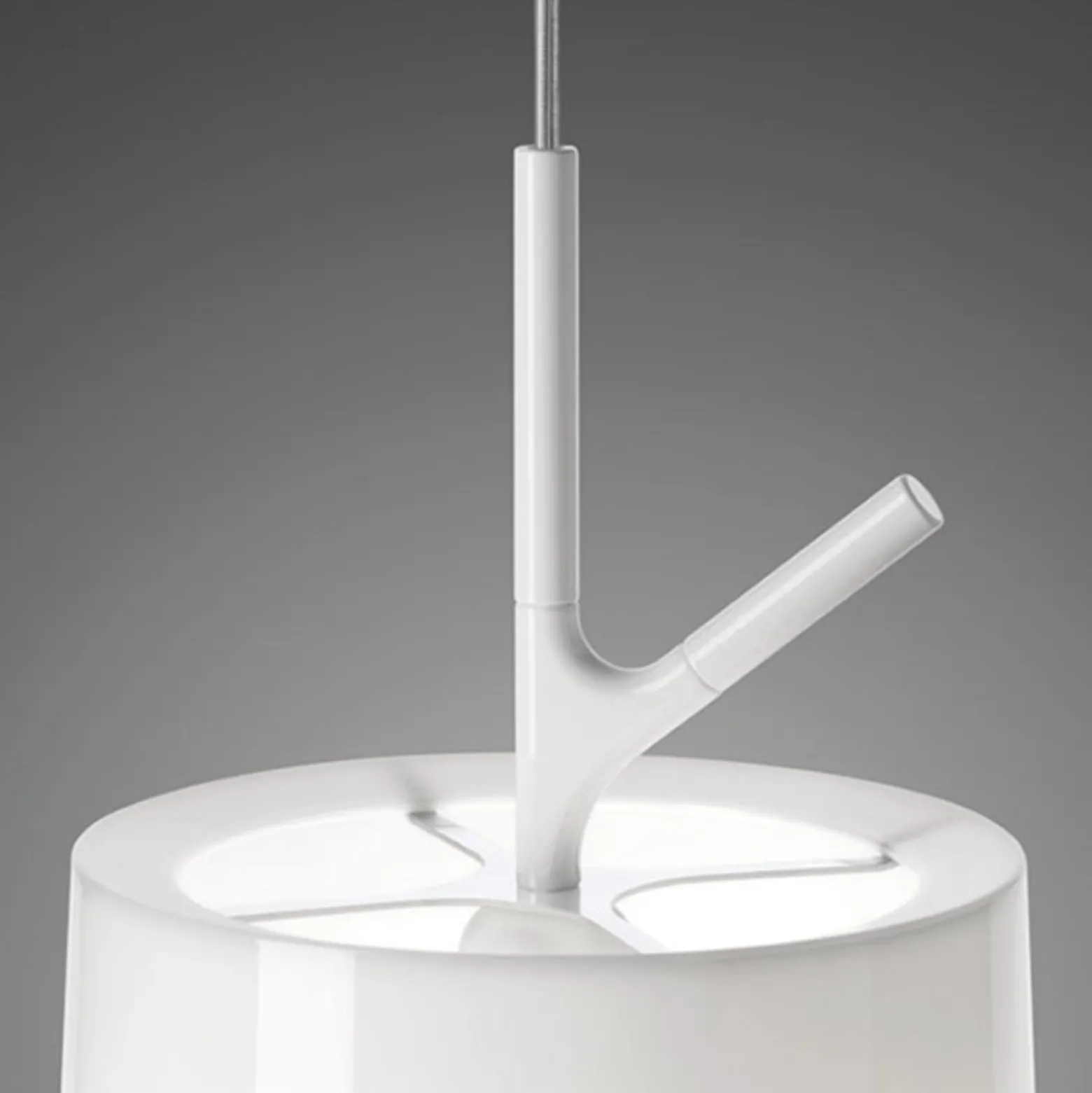 Foscarini Birdie piccola Hängeleuchte, weiß