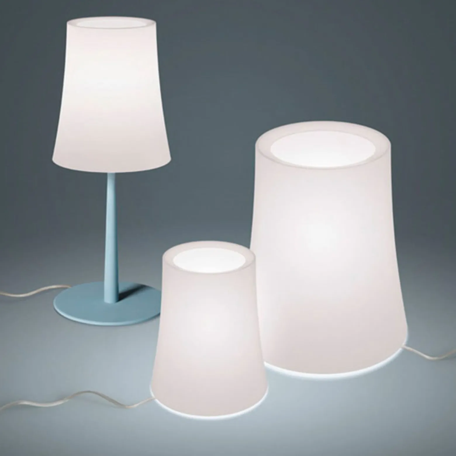 Foscarini Birdie Zero Tischleuchte, Höhe 20 cm