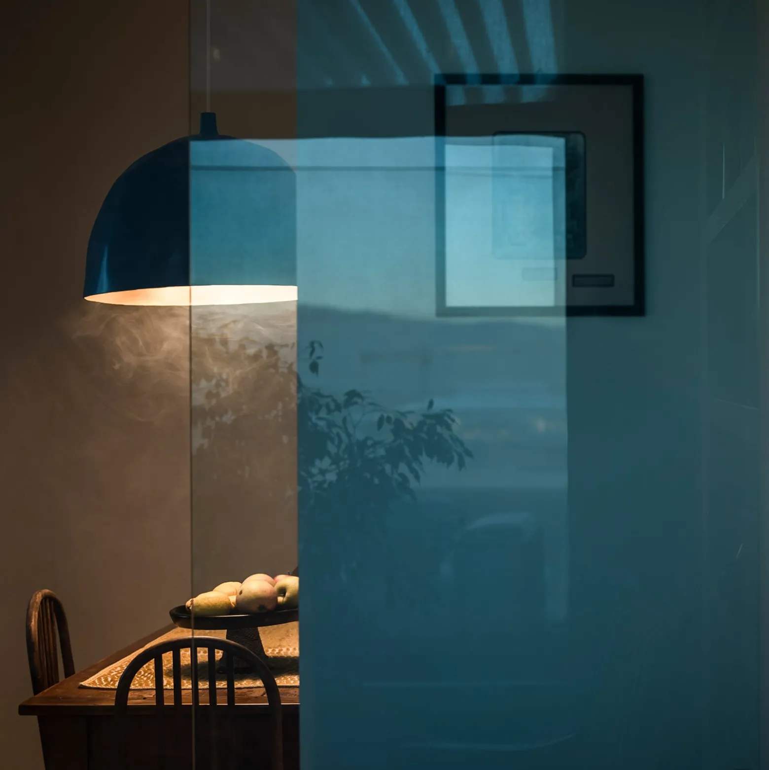 Foscarini Bump Pendelleuchte petrol