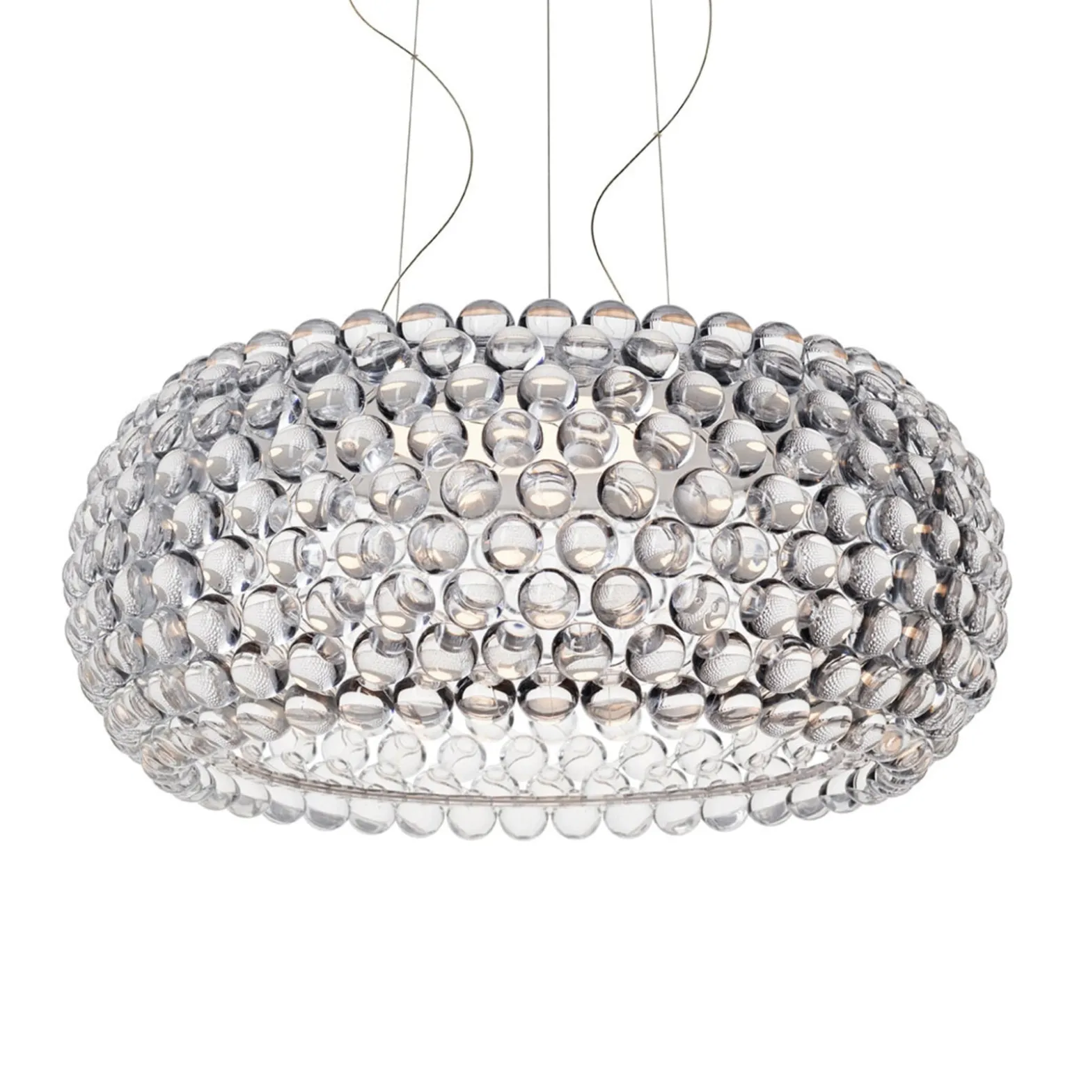 Foscarini Caboche Plus Grande Pendel transparent